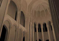 Screenshot of cathedral model